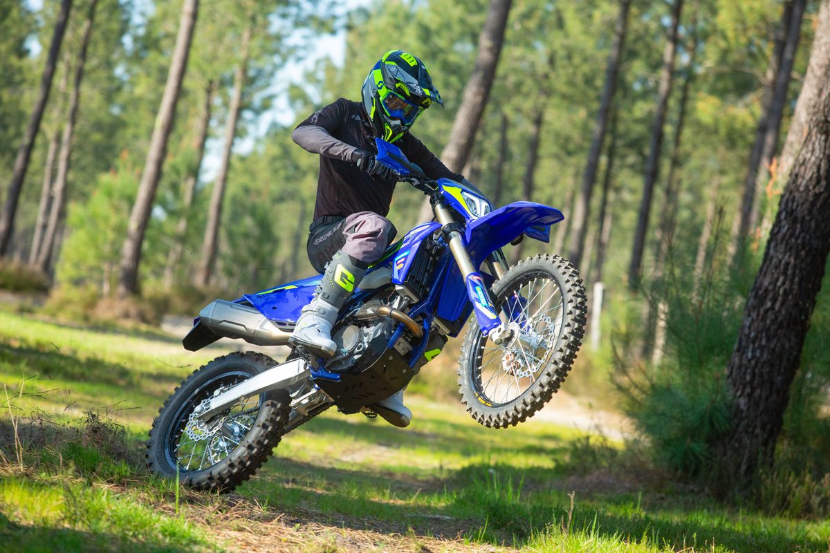 Seattle area Sherco 300 SE on trail