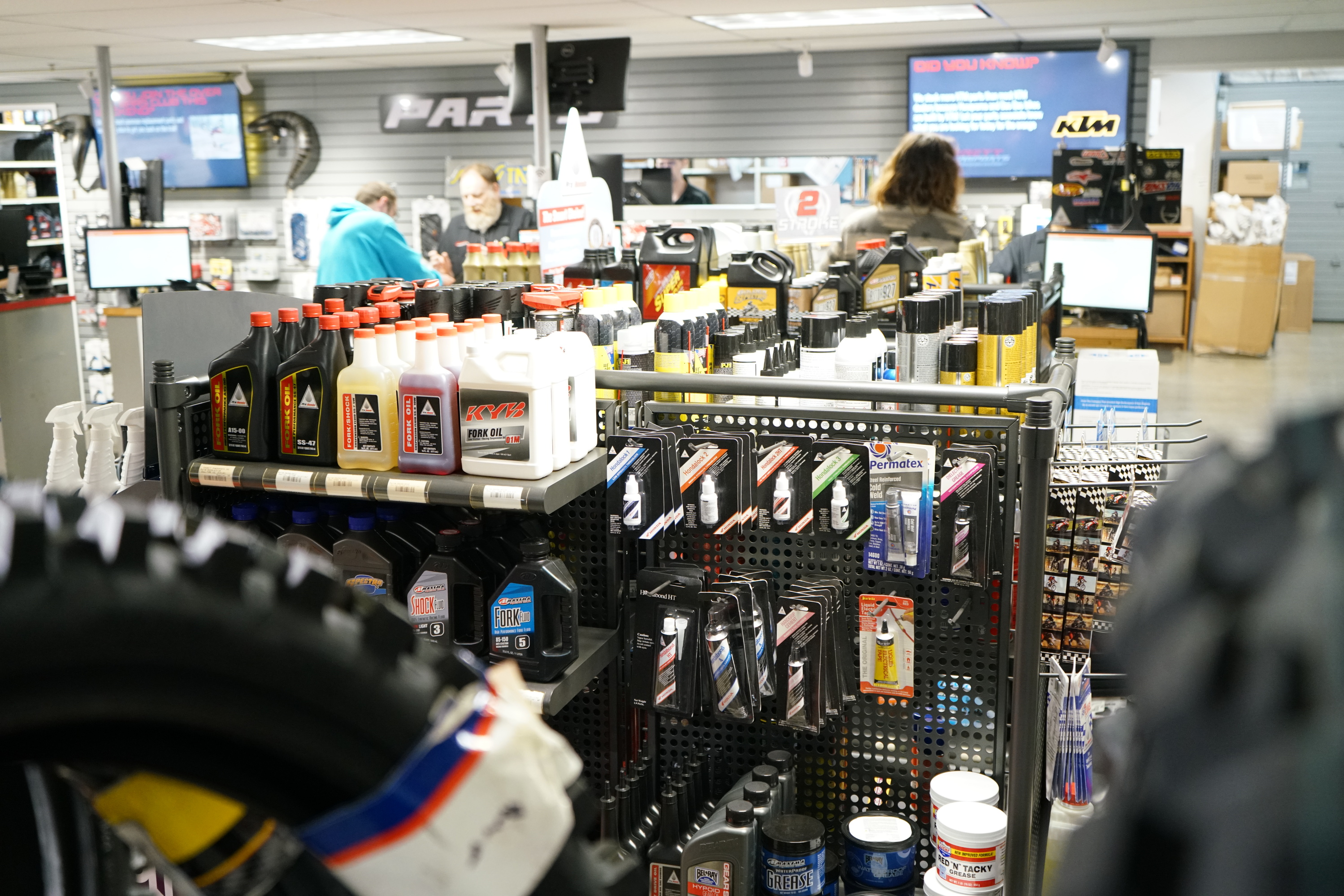 Motorcycle and Dirtbike Parts Department